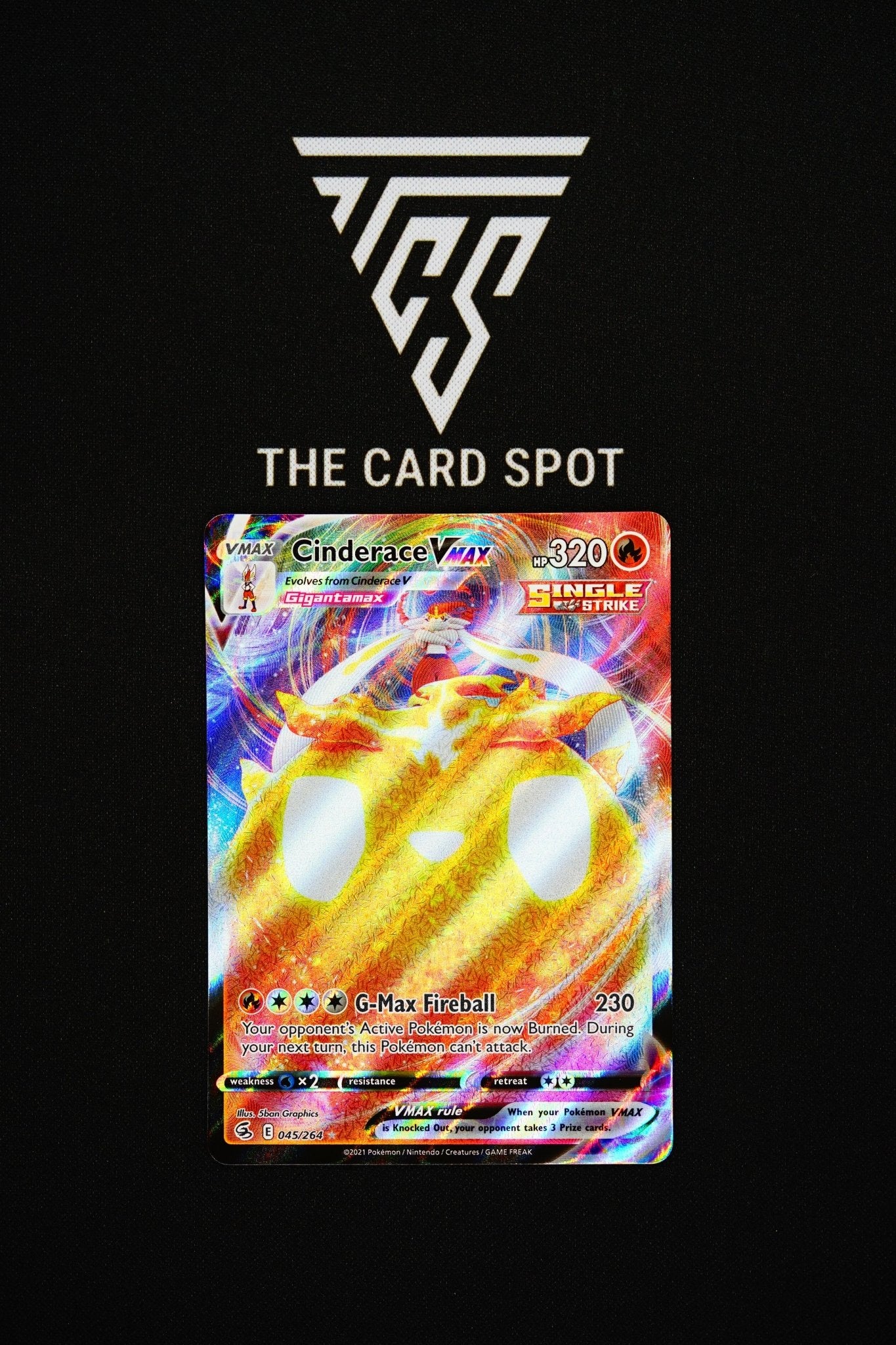 045/264 - Cinderace VMAX - Pokemon TCG - THE CARD SPOT PTY LTD.
