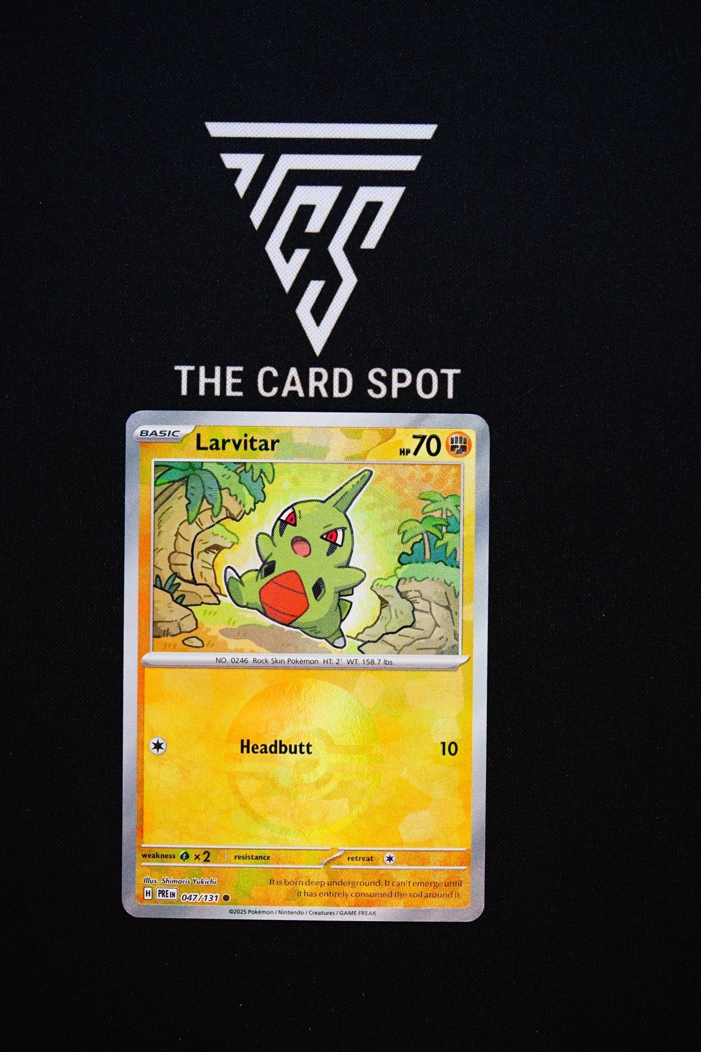 047/131 Larvitar - Pokemon TCG - THE CARD SPOT PTY LTD.