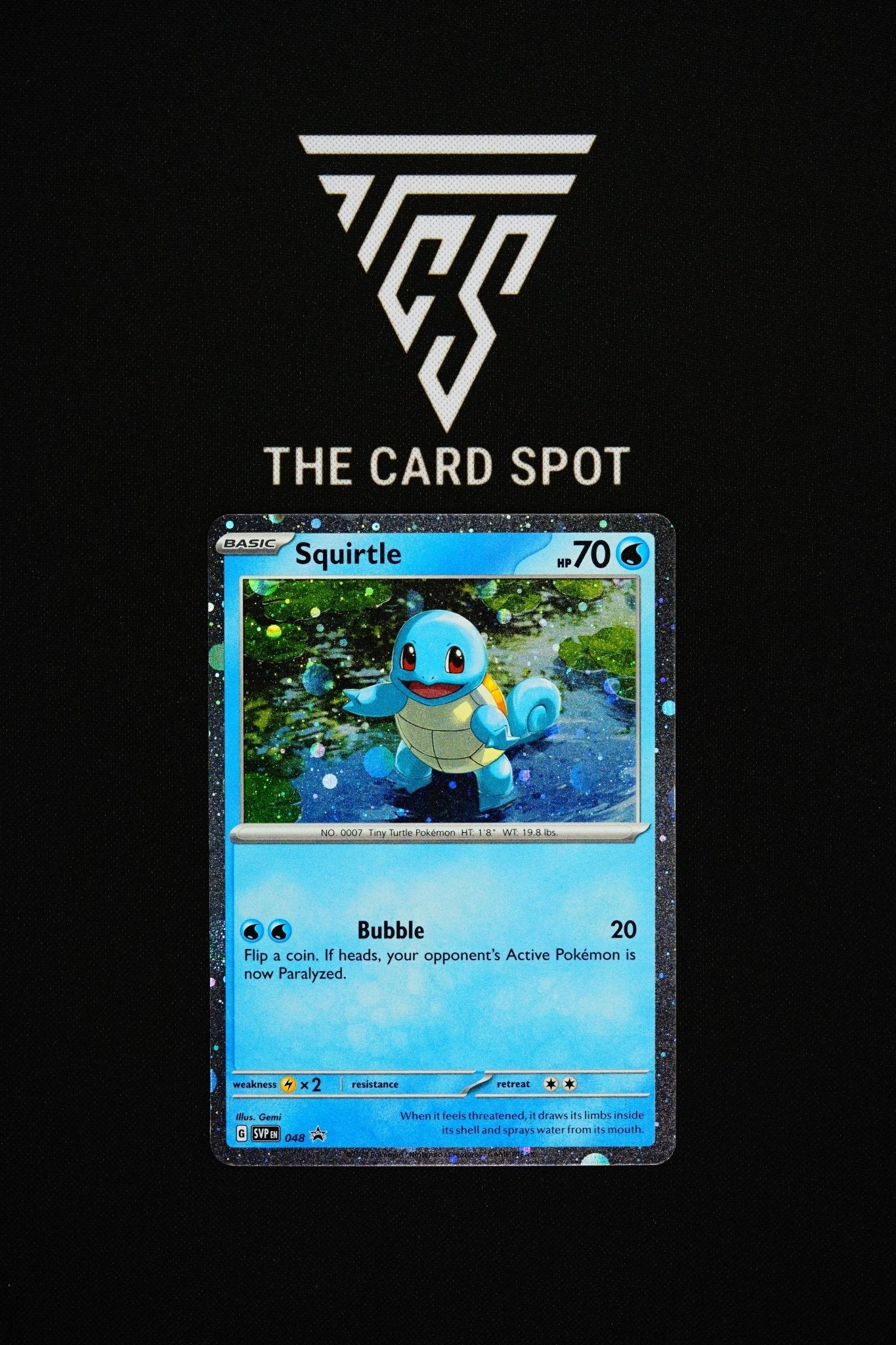 048 Squirtle - Pokemon TCG - THE CARD SPOT PTY LTD.