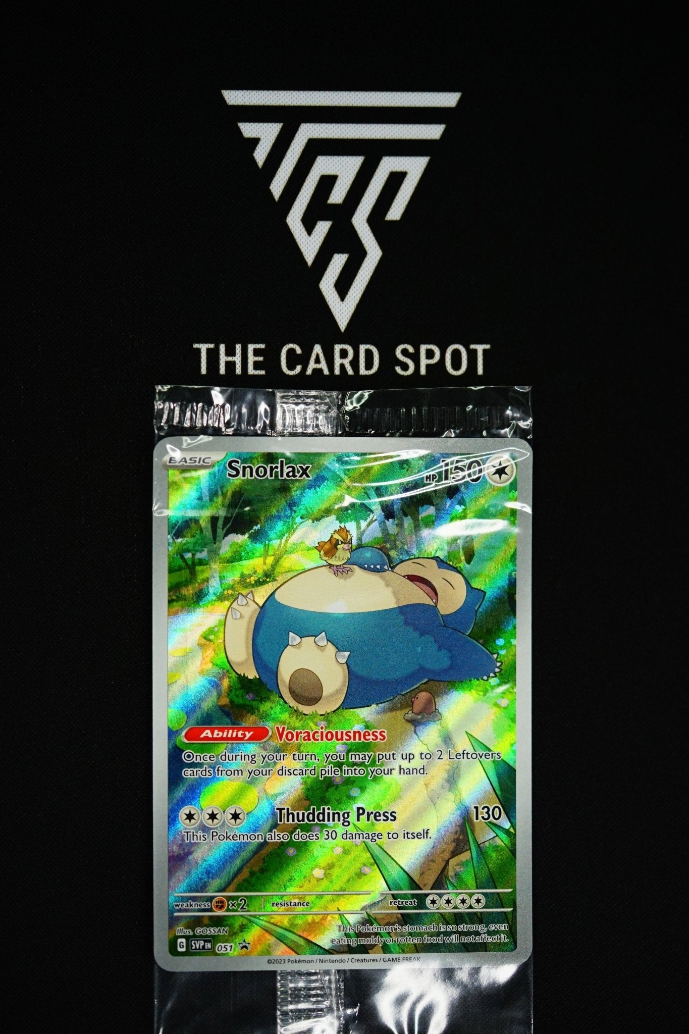 051 Snorlax Promo - Pokemon - THE CARD SPOT PTY LTD.Pokemon Raw CardsPokémon