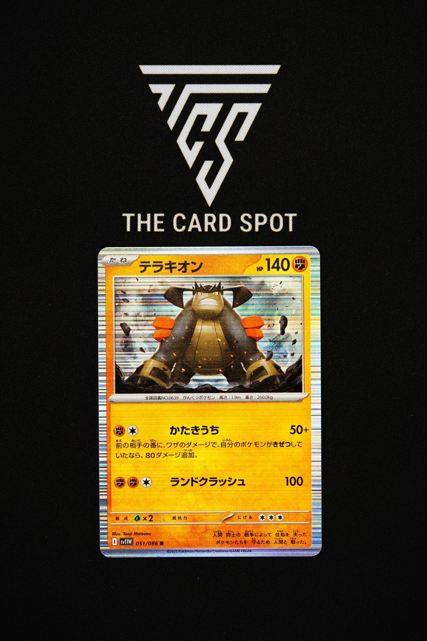 051/086 Terrakion - Pokemon TCG - THE CARD SPOT PTY LTD.