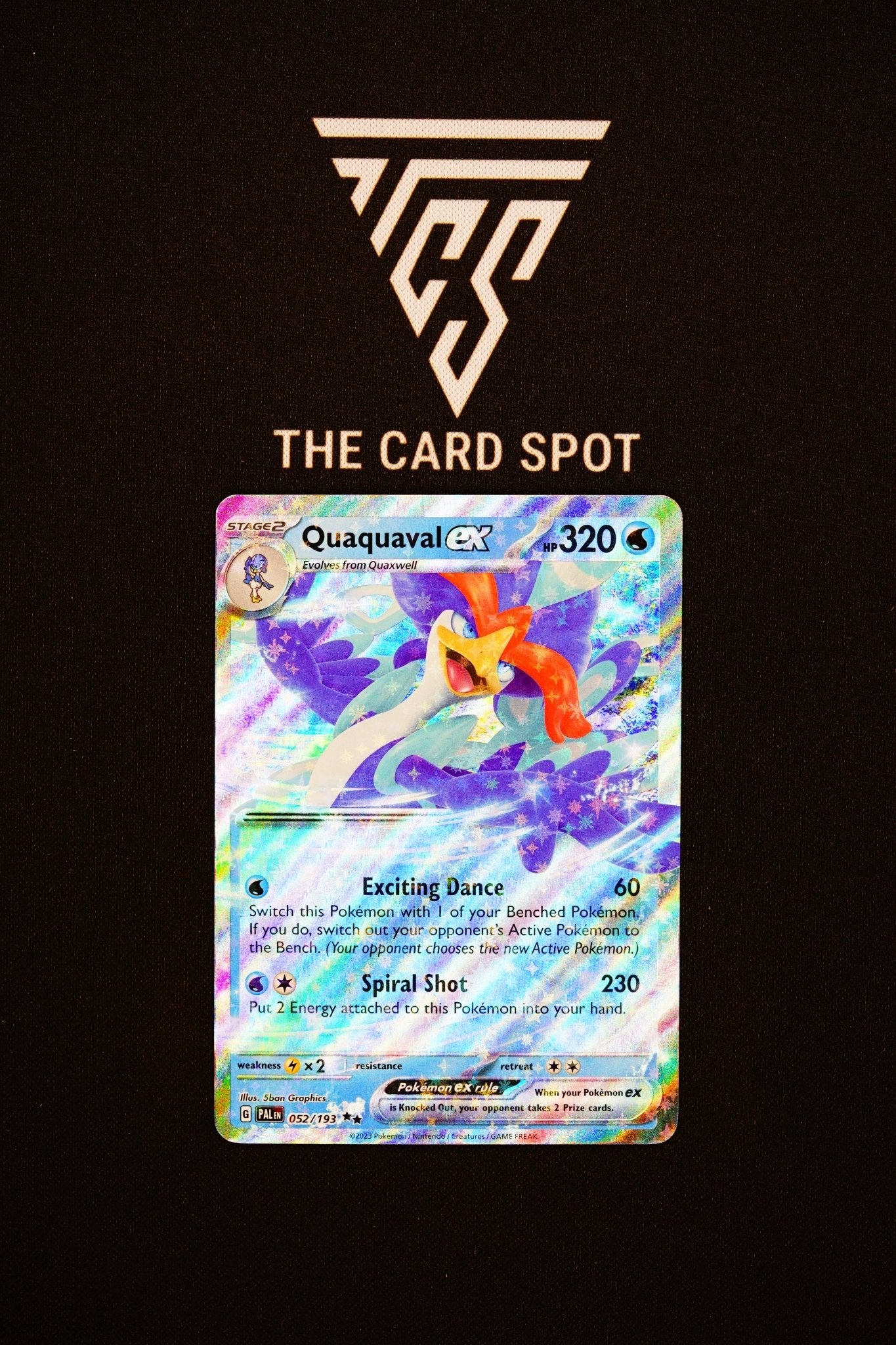 052/193 Quaquaval Ex - Pokemon TCG - THE CARD SPOT PTY LTD.