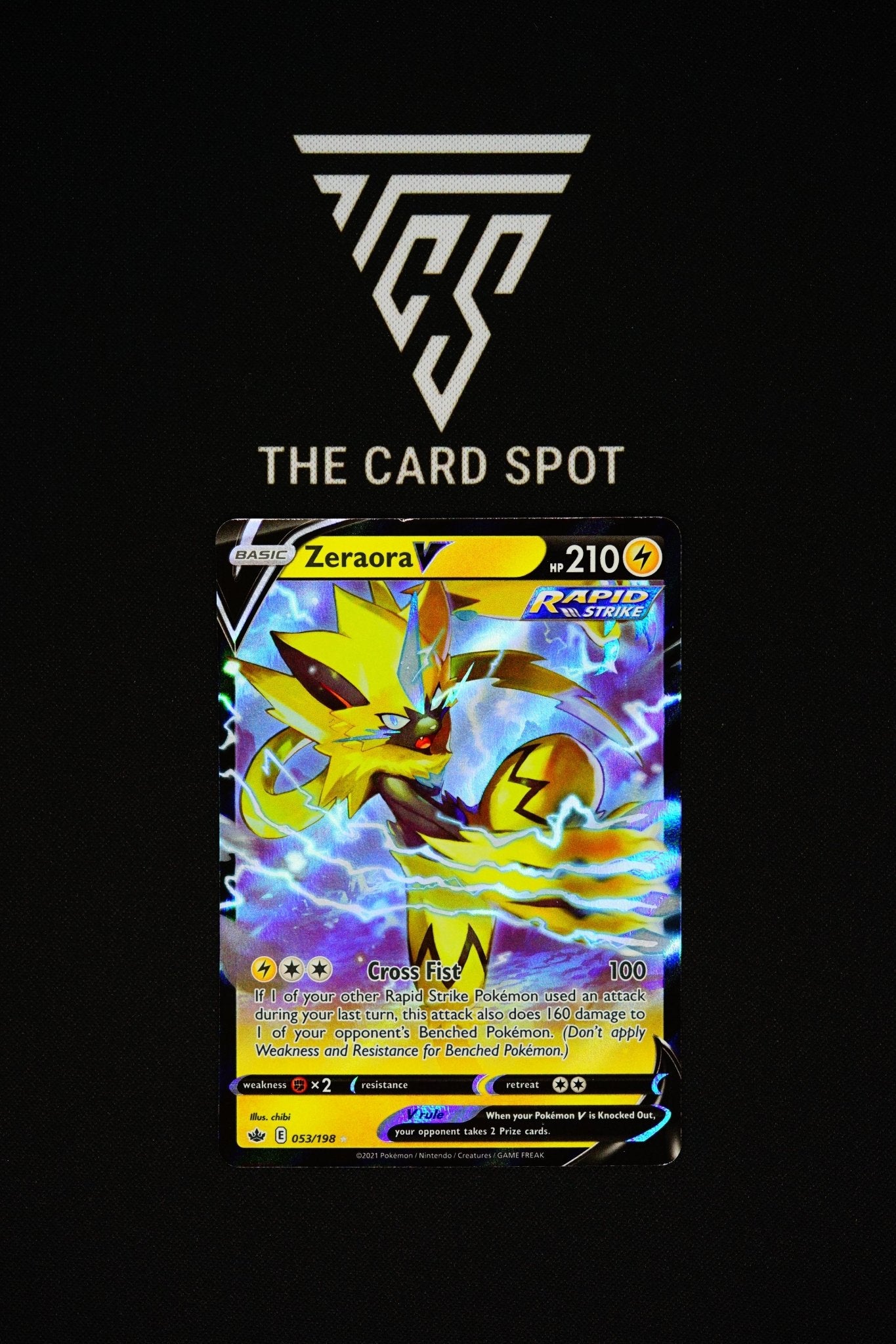 053/198 Zeraora V - Pokemon TCG - THE CARD SPOT PTY LTD.