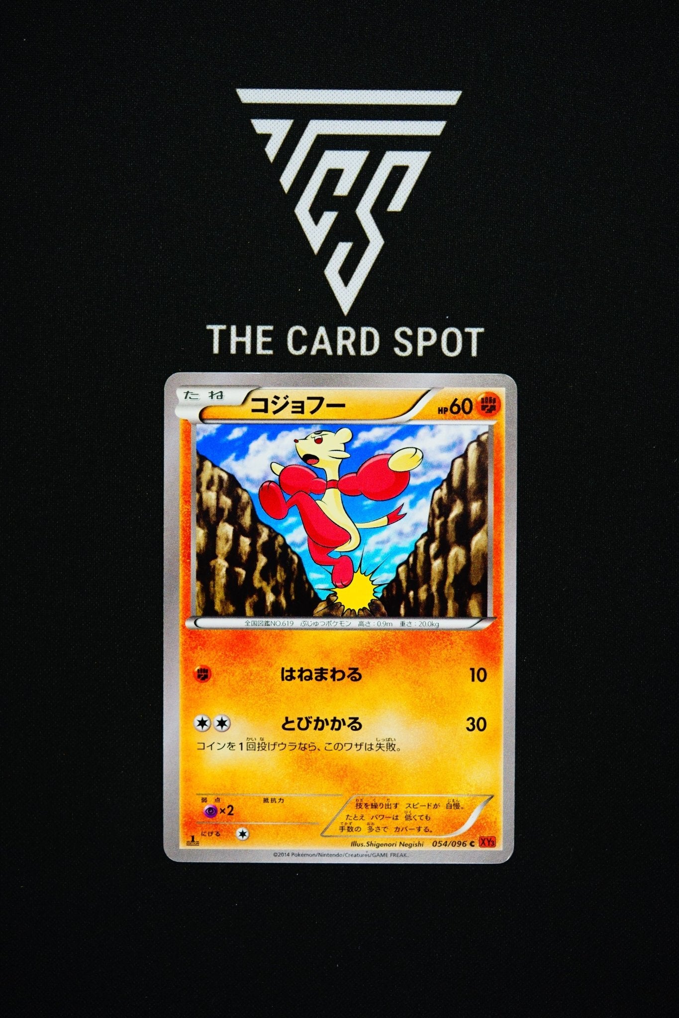 054/096 Mienfoo - Pokemon TCG - THE CARD SPOT PTY LTD.