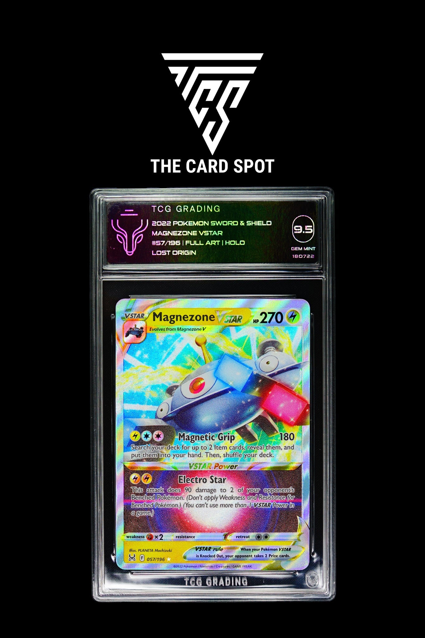 057/196 - Magnezone VSTAR TCG 9.5 - Pokemon TCG - THE CARD SPOT PTY LTD.