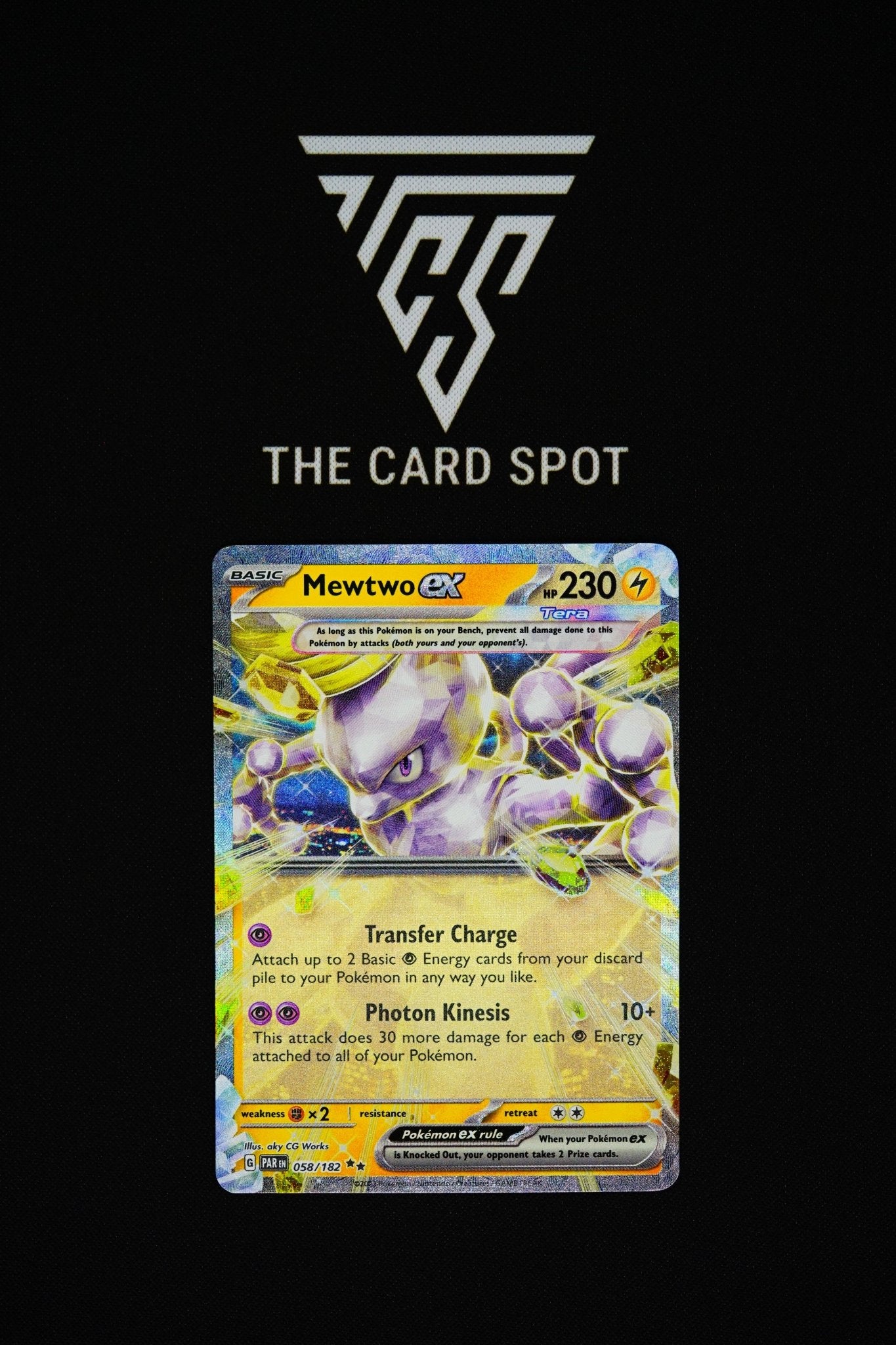 058/182 - Mewtwo EX - Pokemon TCG - THE CARD SPOT PTY LTD.