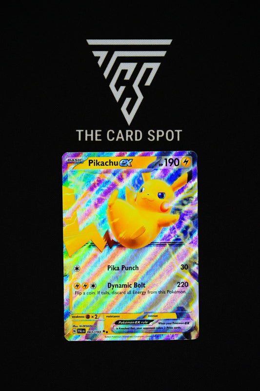 063/193 - Pikachu EX - Pokemon TCG - THE CARD SPOT PTY LTD.