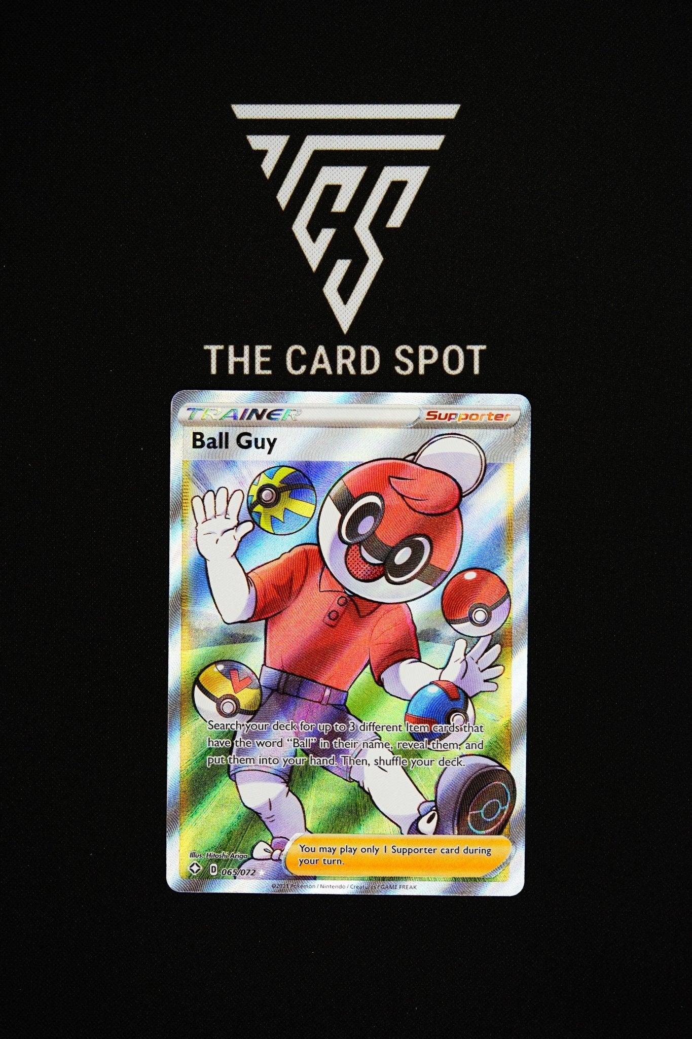 065/072 Ball Guy - Pokemon TCG - THE CARD SPOT PTY LTD.