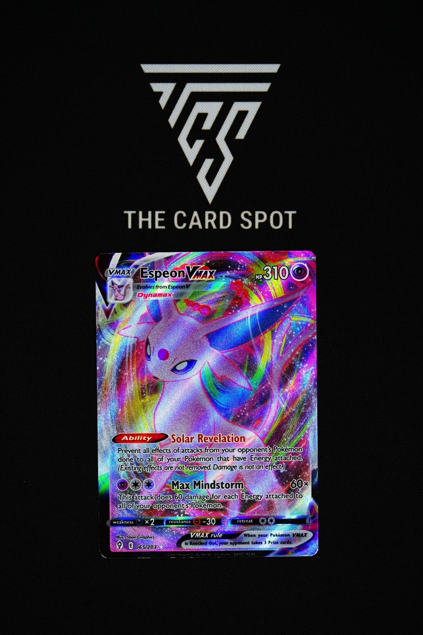 065/203 - Espeon VMAX - Pokemon TCG - THE CARD SPOT PTY LTD.