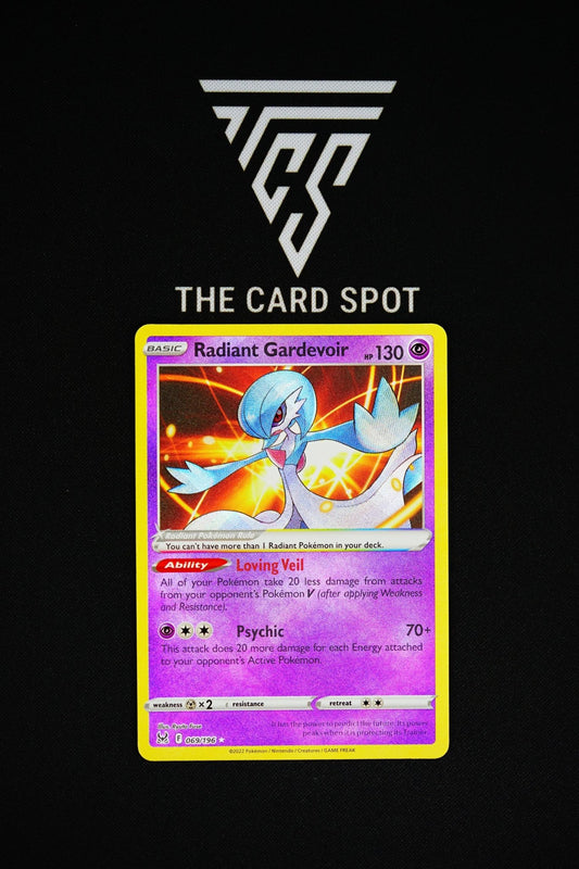 069/196 Radiant Gardevoir Pokemon Card - THE CARD SPOT PTY LTD.Pokemon Raw CardsPokémon
