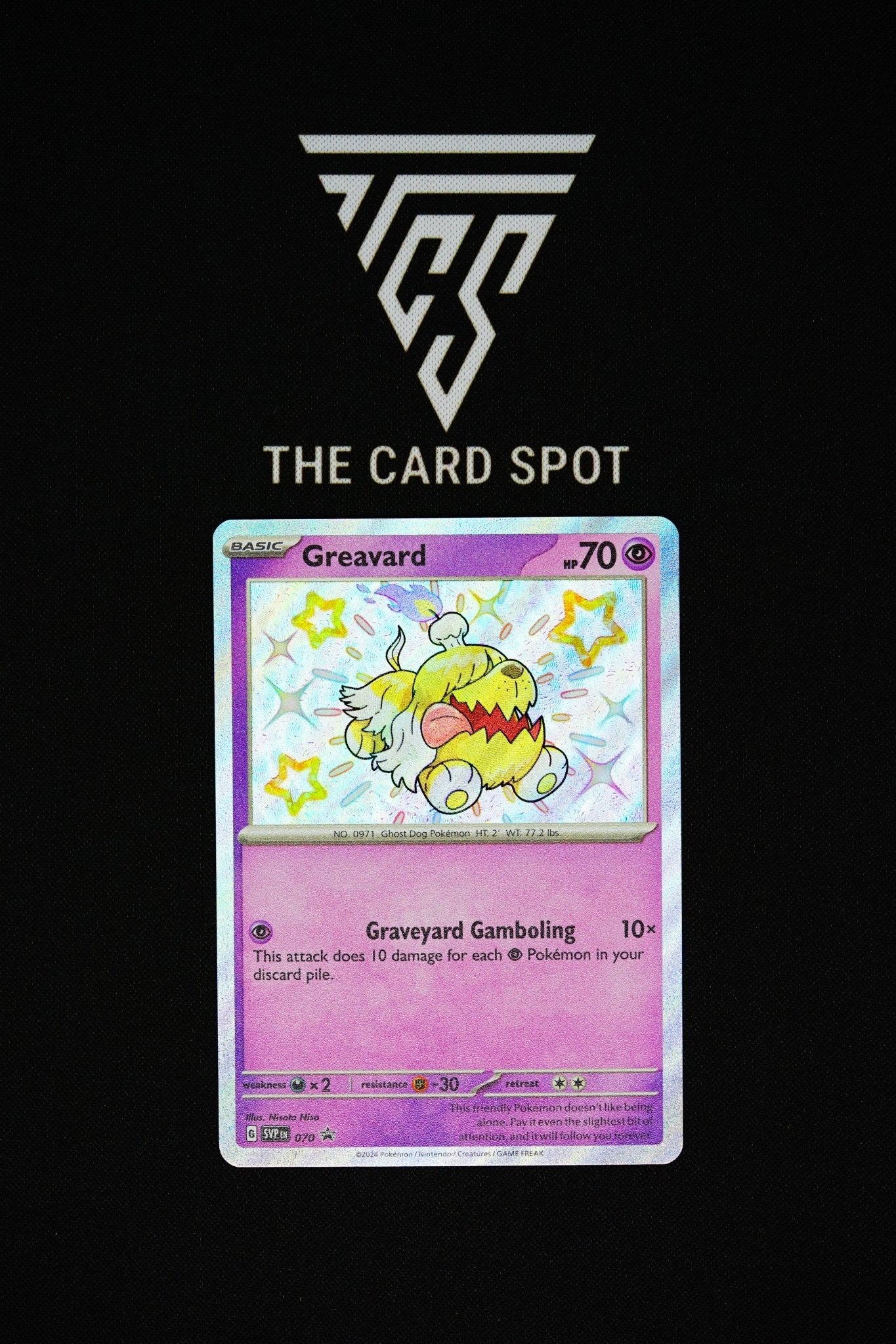 070 Promo - Greavard - Pokemon TCG - THE CARD SPOT PTY LTD.