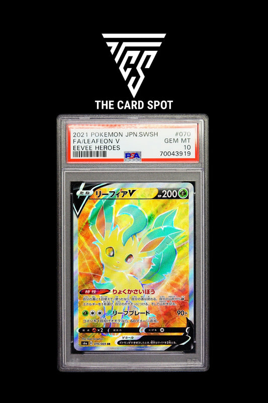 070/069 Leafeon PSA 10 - Pokemon TCG - THE CARD SPOT PTY LTD.