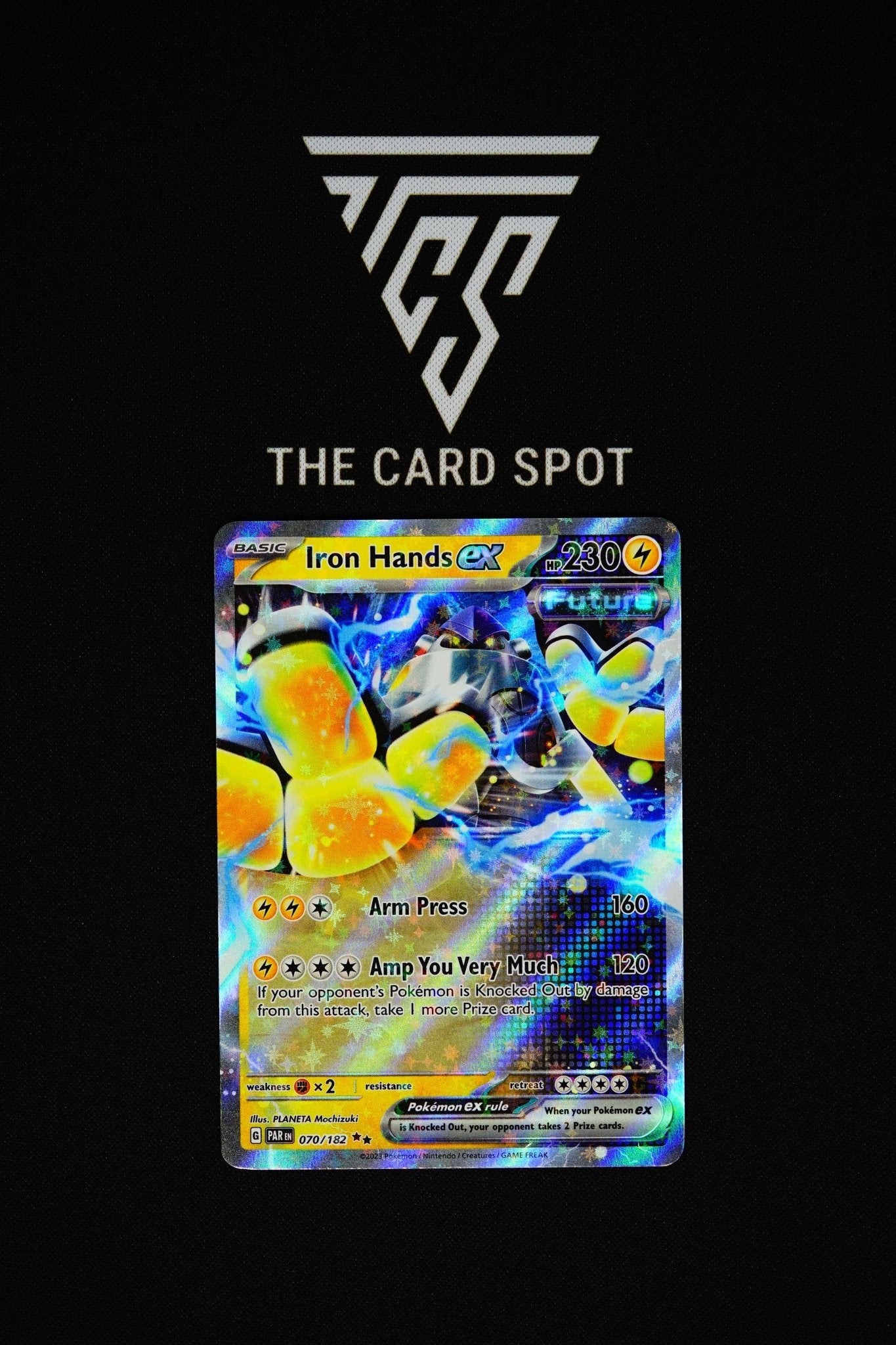 070/182 - Iron Hands ex - Pokemon TCG - THE CARD SPOT PTY LTD.