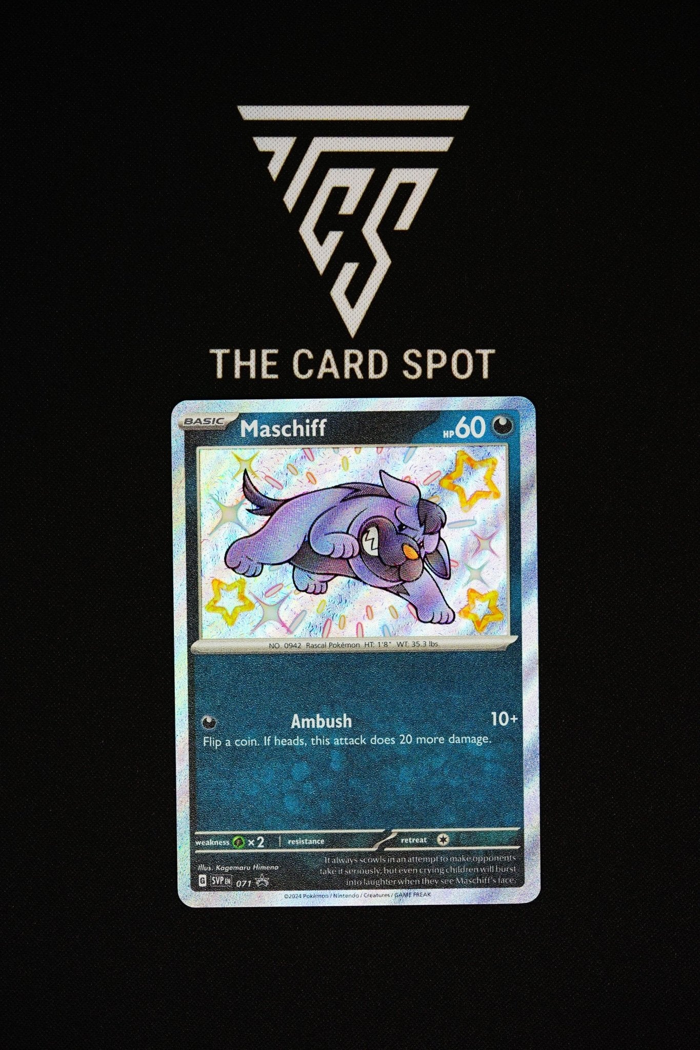 071 Promo - Mashiff - Pokemon TCG - THE CARD SPOT PTY LTD.