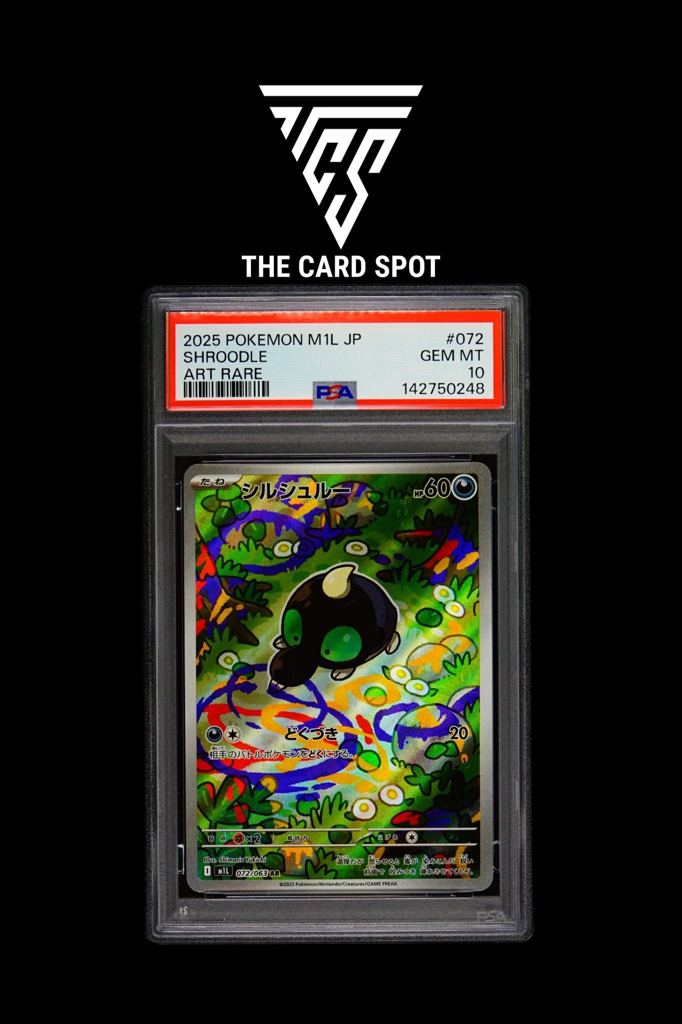 072/063 Shroodle PSA 10 - Pokemon TCG - THE CARD SPOT PTY LTD.
