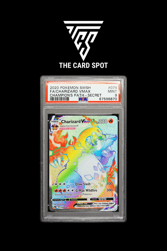 074/073 Charizard Vmax PSA 9 - Pokemon TCG - THE CARD SPOT PTY LTD.