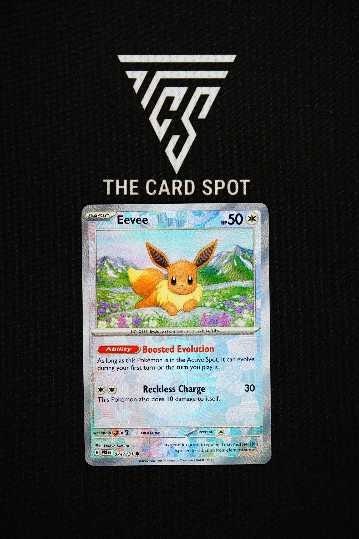 074/131 Evee - Pokemon TCG - THE CARD SPOT PTY LTD.