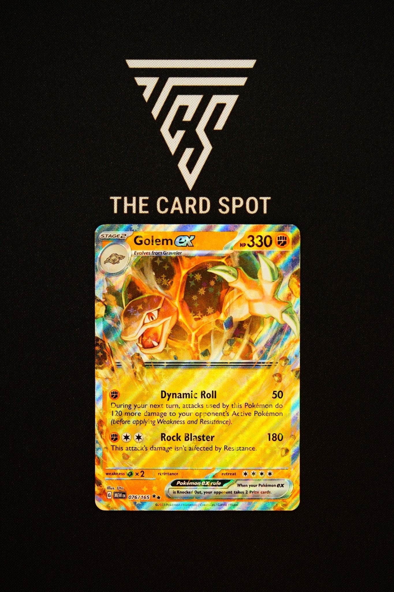 076/165 Golem ex - Pokemon TCG - THE CARD SPOT PTY LTD.