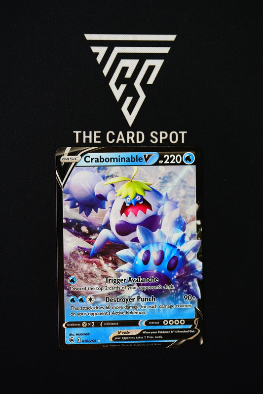 076/264 Crabominable V - Pokemon TCG - THE CARD SPOT PTY LTD.Pokemon Raw CardsPokémon
