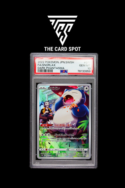 077/071 Snorlax PSA 10 - Pokemon TCG - THE CARD SPOT PTY LTD.