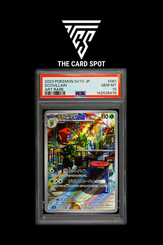 081/078 Scovillain PSA 10 - Pokemon TCG - THE CARD SPOT PTY LTD.