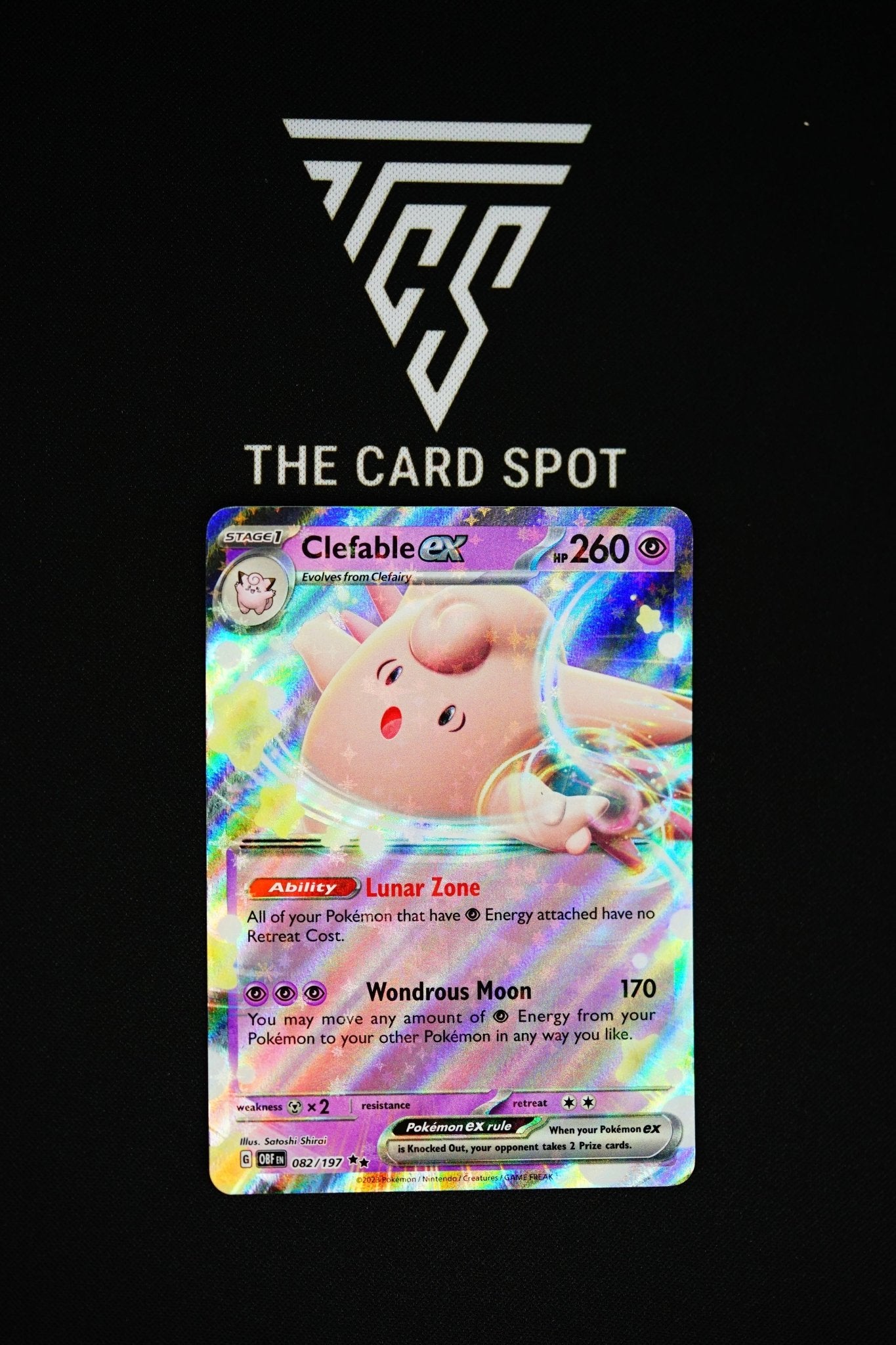 082/197 Clefable ex - Pokemon - THE CARD SPOT PTY LTD.Pokemon Raw CardsPokémon