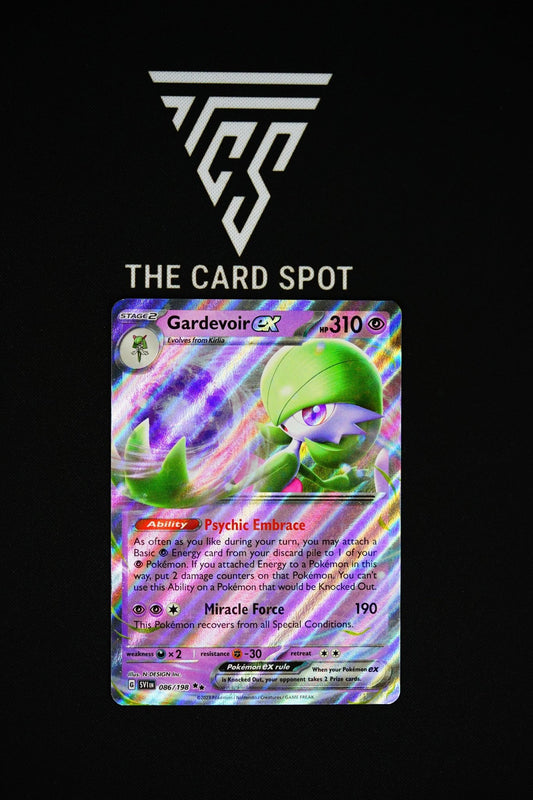 086/198 Gardevoir ex - Pokemon - THE CARD SPOT PTY LTD.Pokemon Raw CardsPokémon