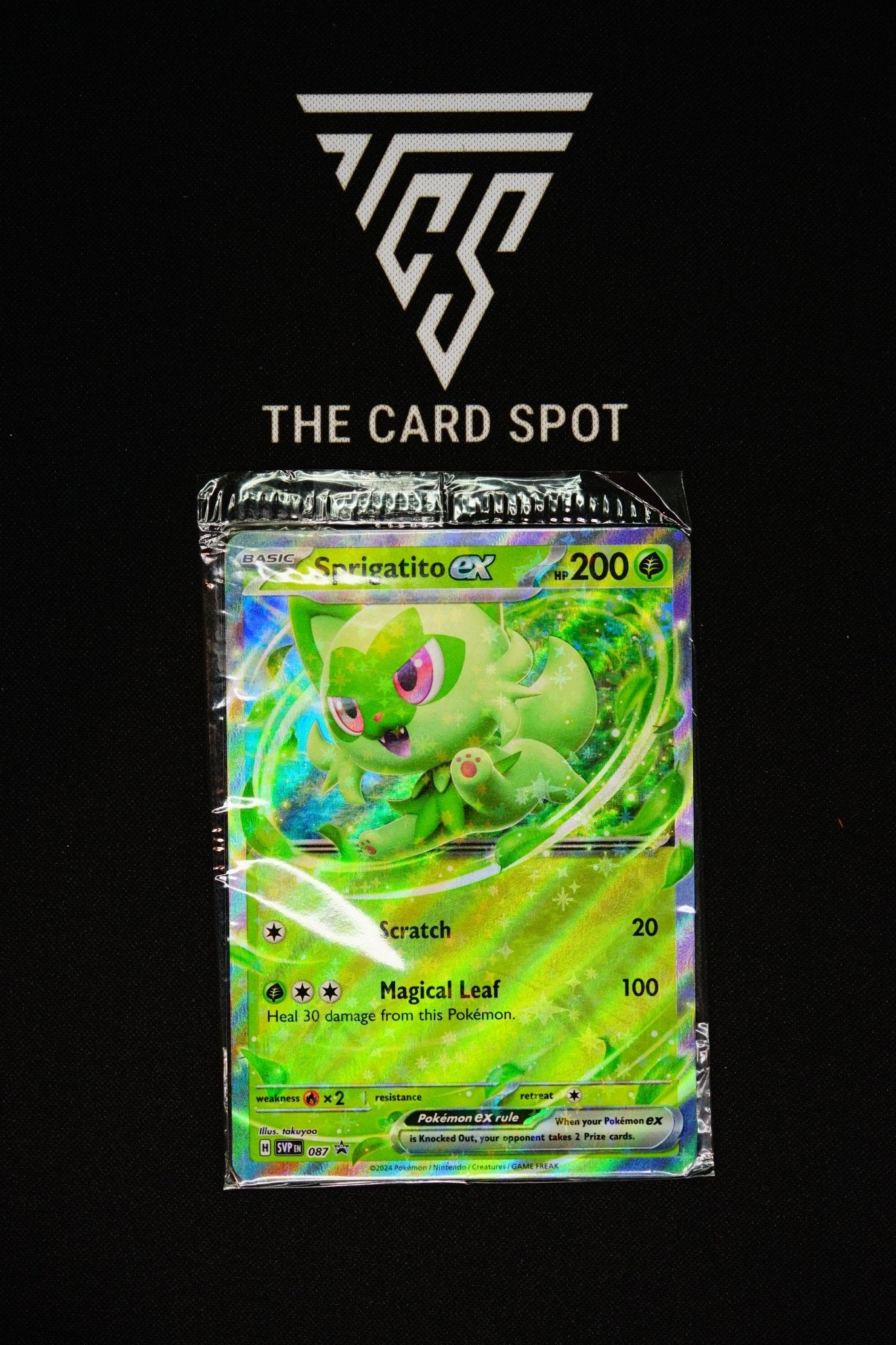 087 - Sprigatito ex (Sealed) - Pokemon TCG - THE CARD SPOT PTY LTD.