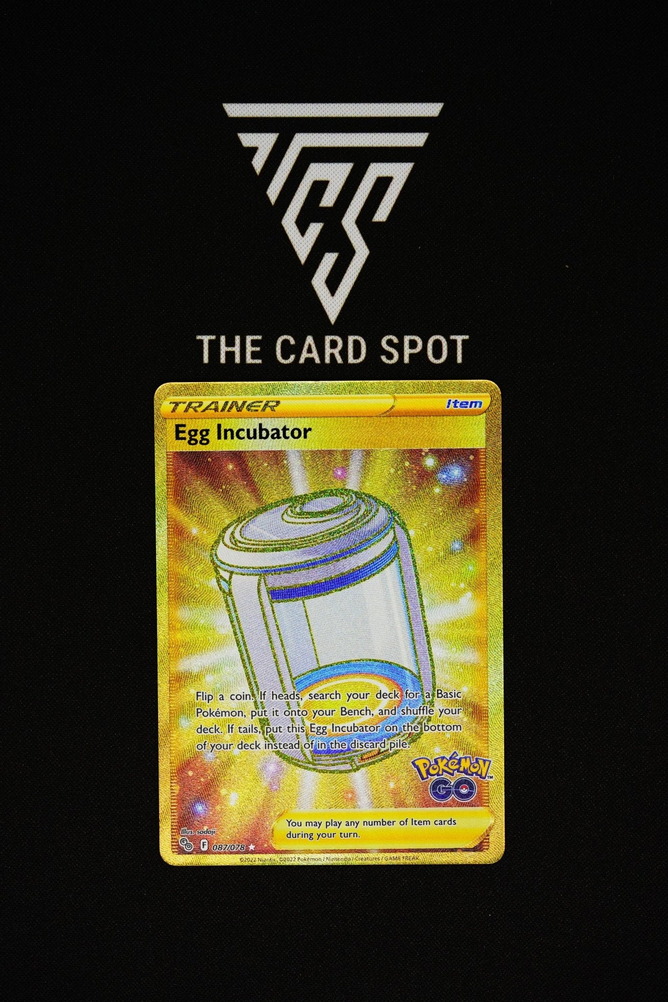 087/078 - Egg Incubator - Pokemon TCG - THE CARD SPOT PTY LTD.