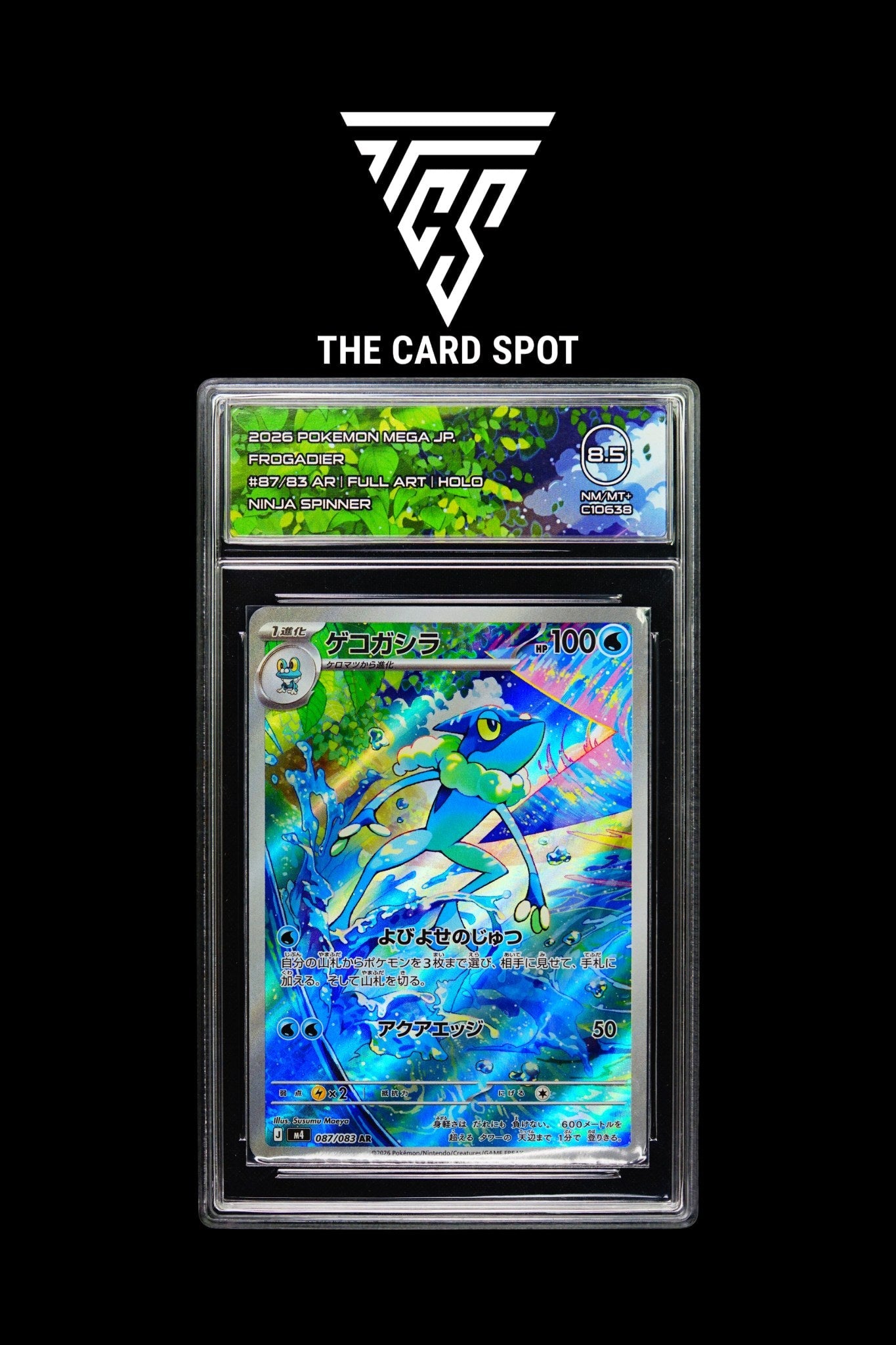 087/083 Frogadier TCG 8.5 - Pokemon TCG - THE CARD SPOT PTY LTD.