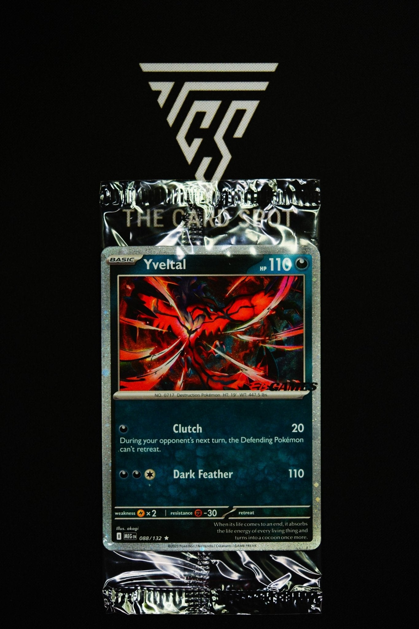 088/132 Yveltal [Sealed EB Games Stamp] - Pokemon TCG - THE CARD SPOT PTY LTD.