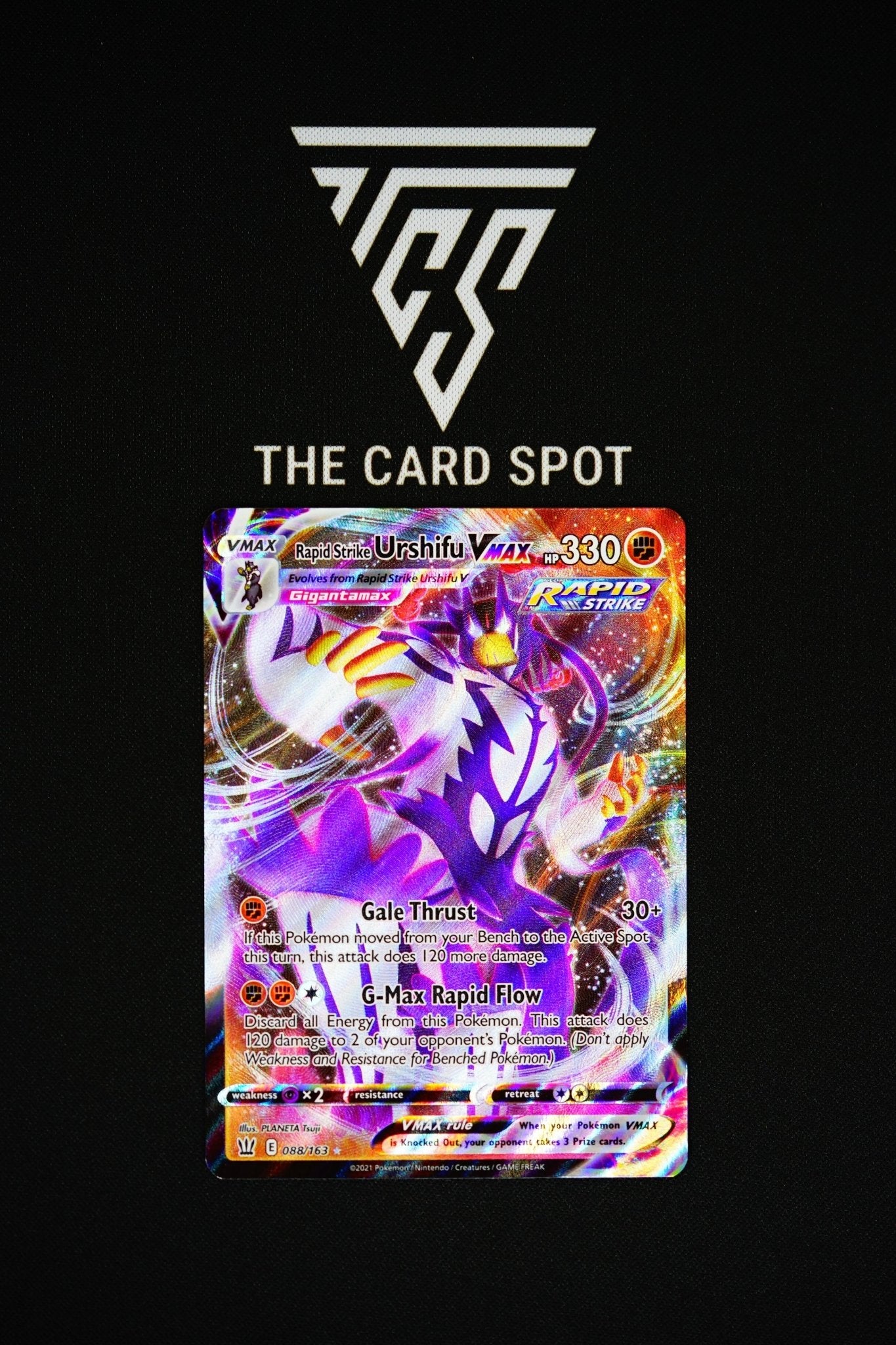 088/163 Rapid Strike Urshifu VMAX - Pokemon TCG - THE CARD SPOT PTY LTD.Pokemon Raw CardsPokémon