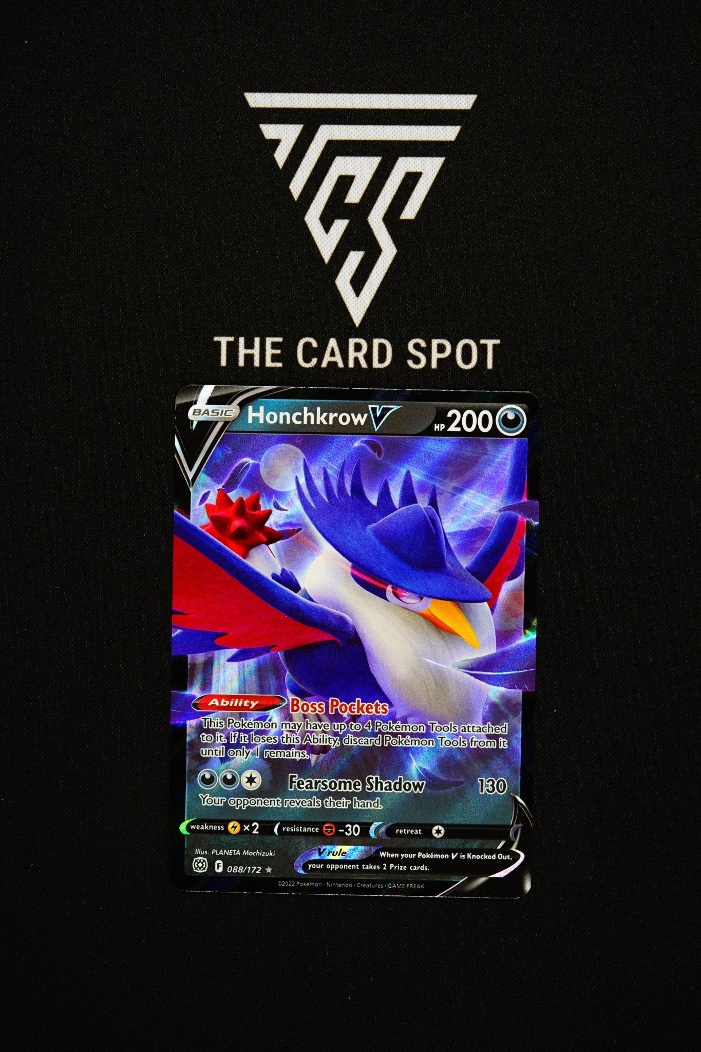 088/172 Honchkrow V - Pokemon TCG - THE CARD SPOT PTY LTD.