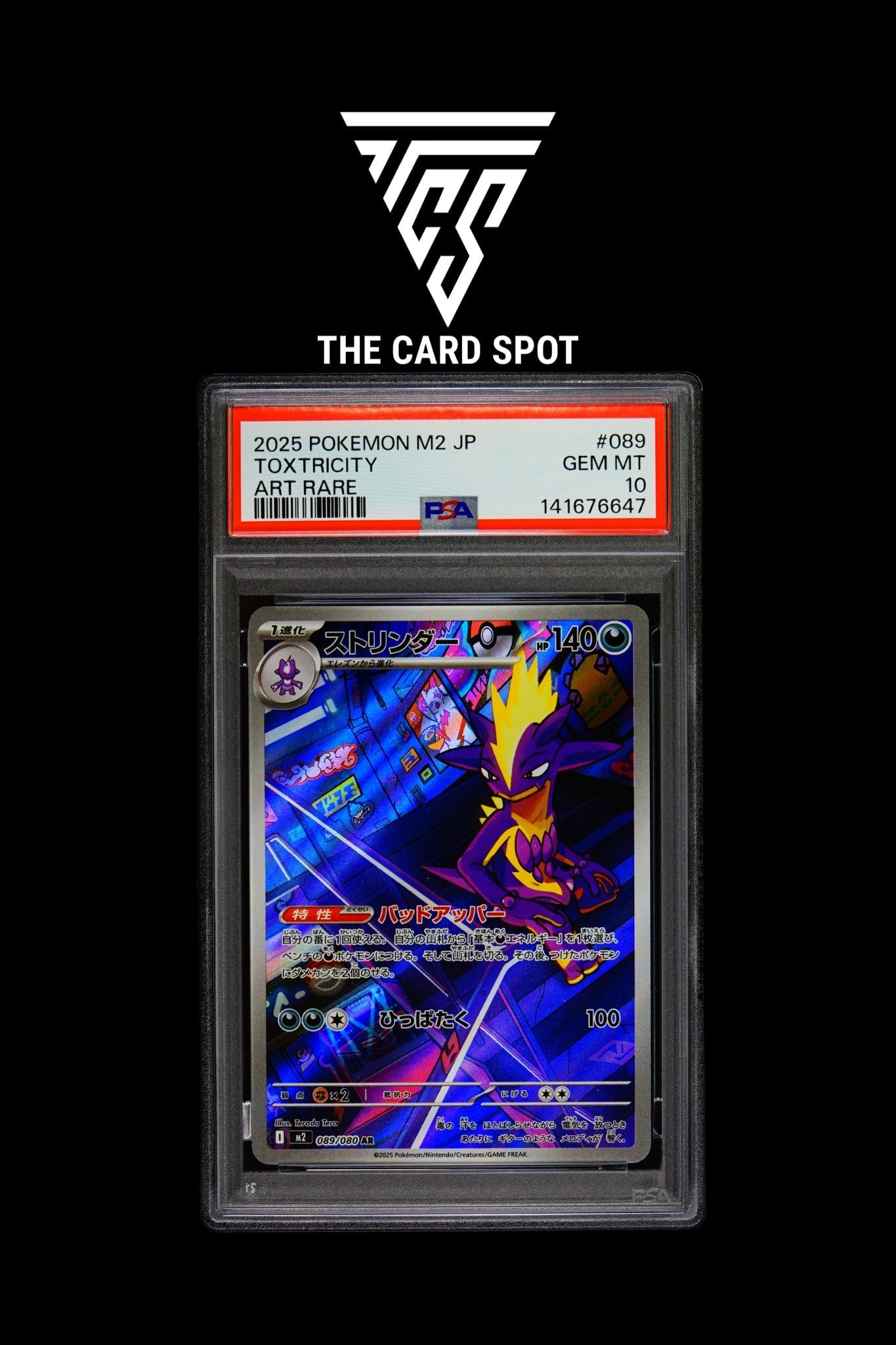 089/080 Toxtricity PSA 10 - Pokemon TCG - THE CARD SPOT PTY LTD.