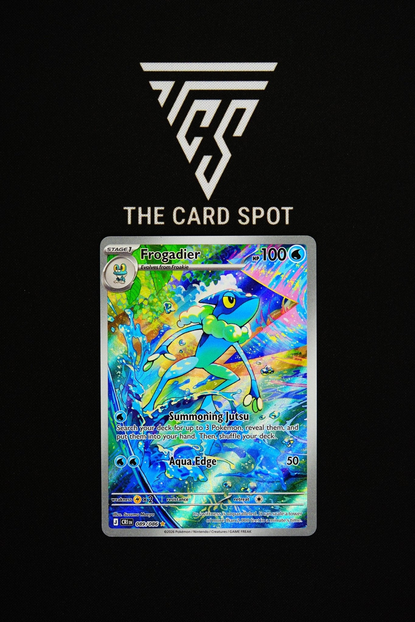 089/086 Frogadier - Pokemon TCG - THE CARD SPOT PTY LTD.