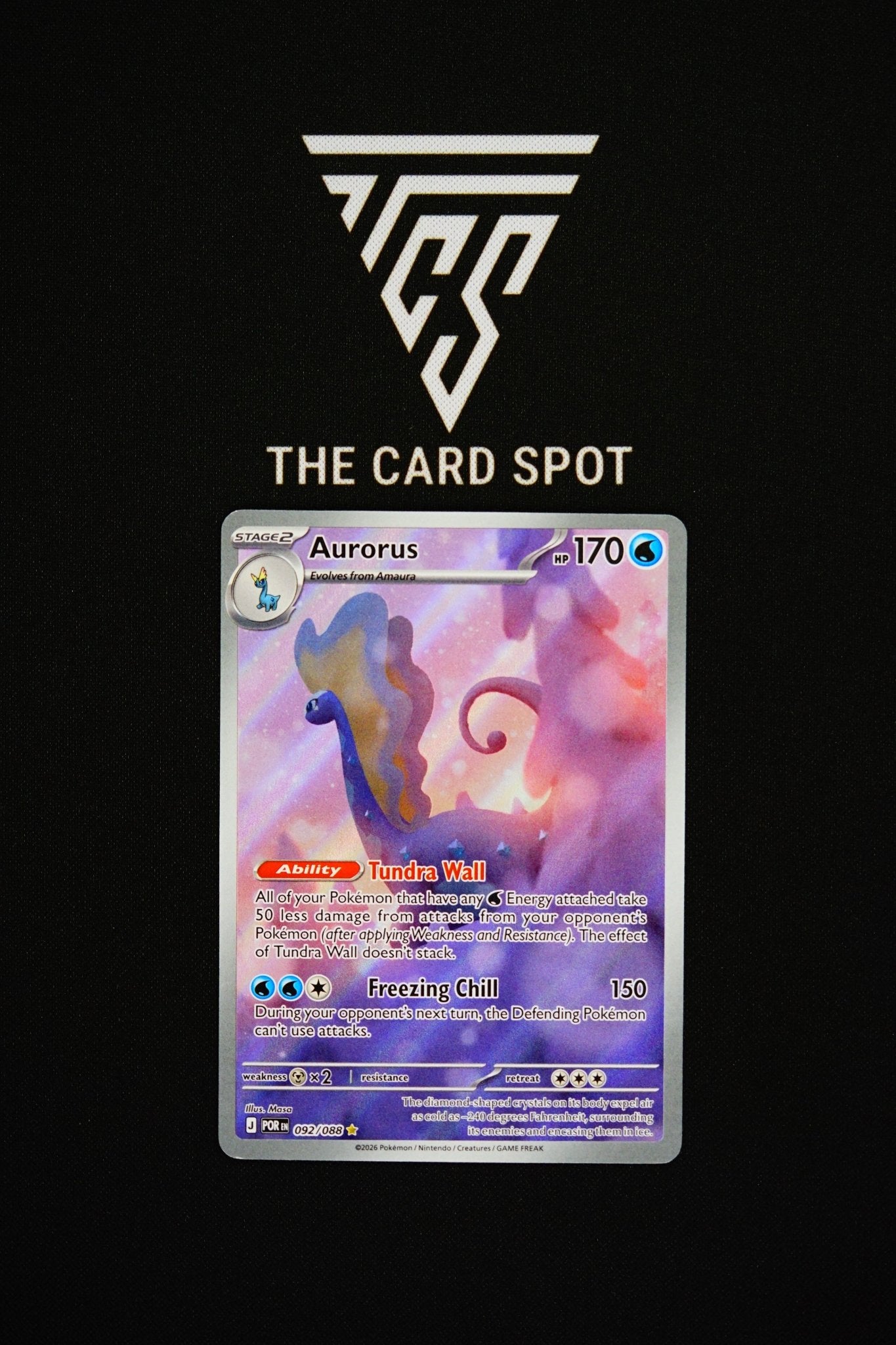 092/088 Aurorus - Pokemon TCG - THE CARD SPOT PTY LTD.