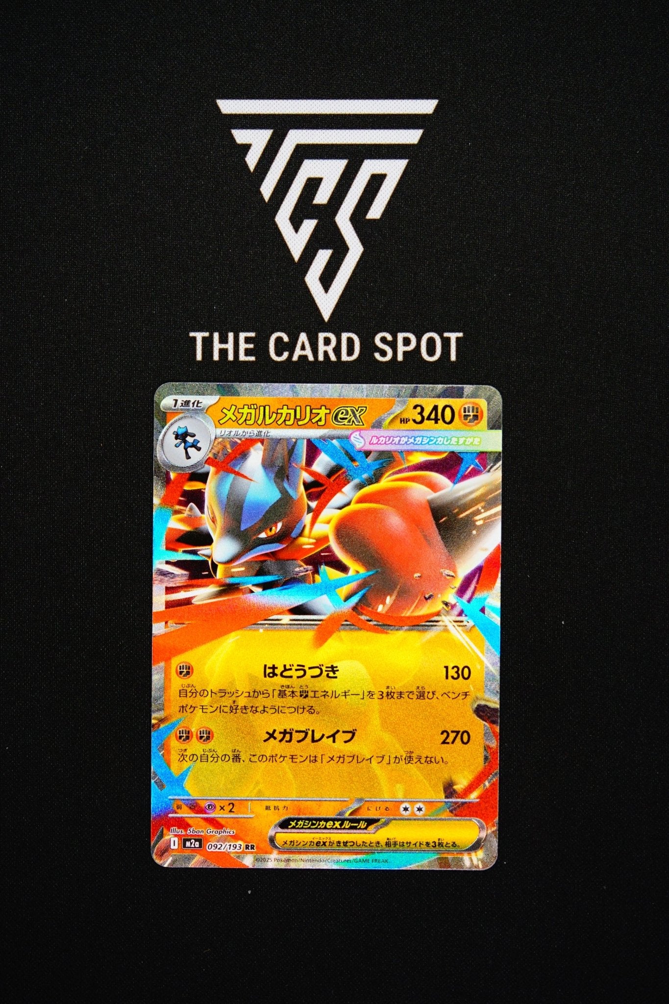 092/193 Mega Lucario Ex - Pokemon TCG - THE CARD SPOT PTY LTD.