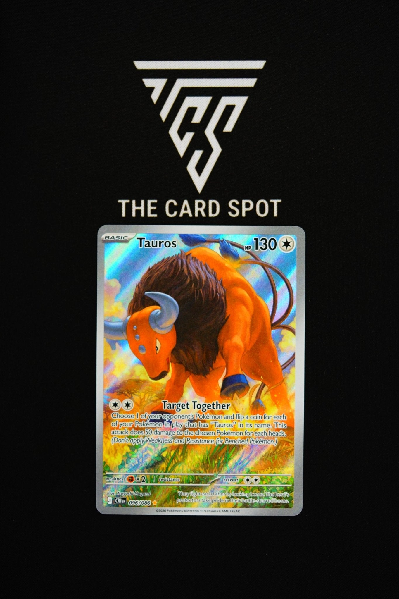 096/086 Tauros - Pokemon TCG - THE CARD SPOT PTY LTD.