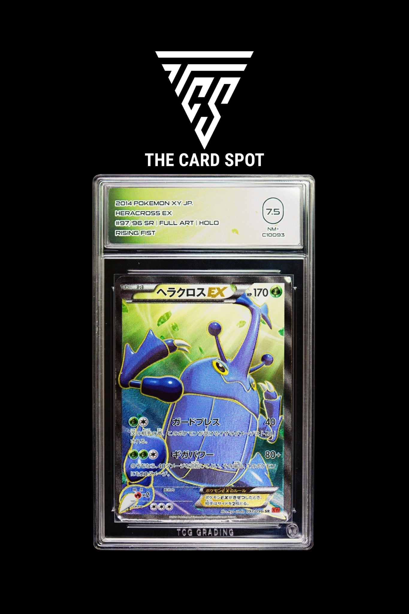 097/096 Heracross Ex TCG 7.5 - Pokemon TCG - THE CARD SPOT PTY LTD.