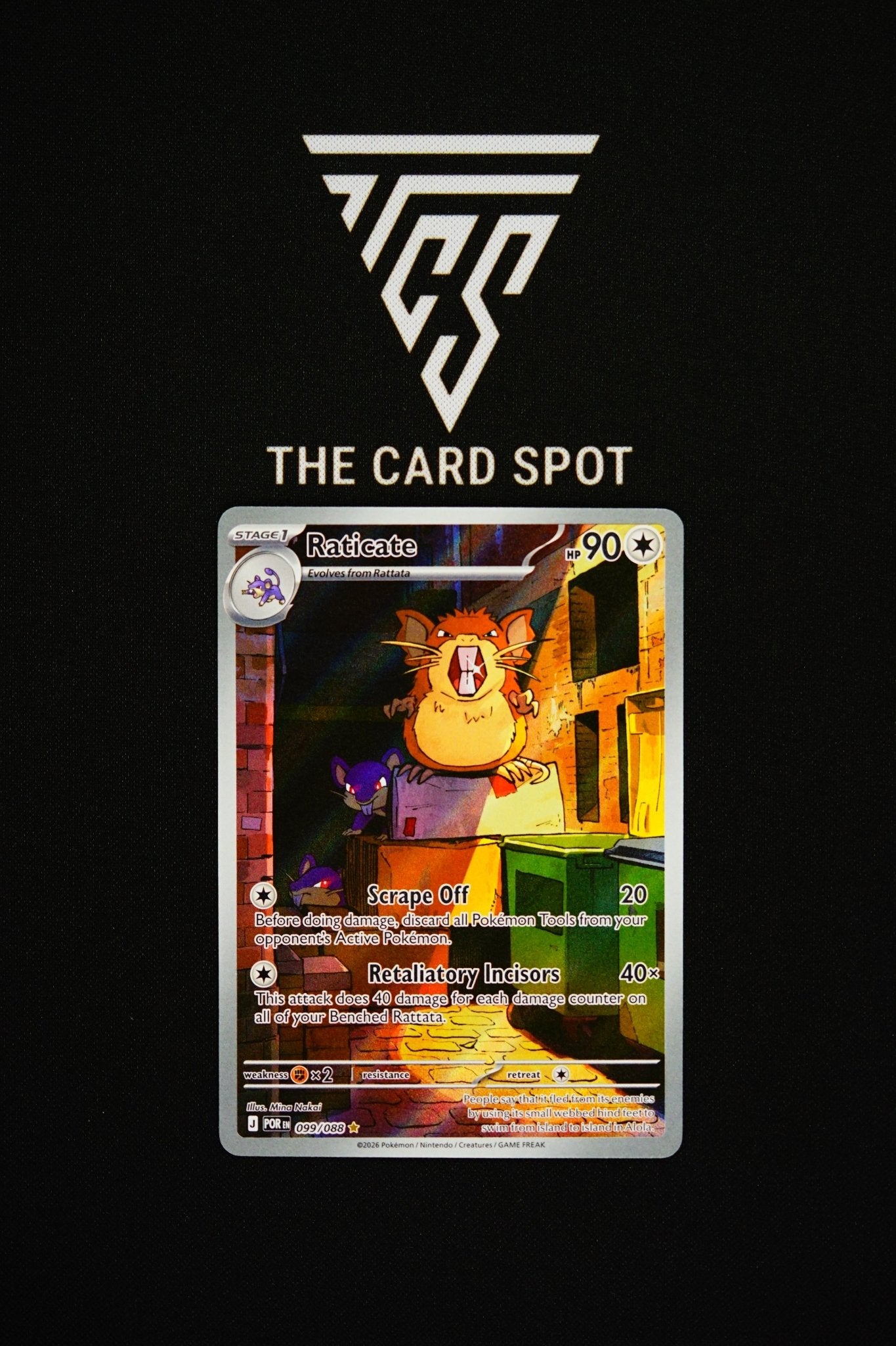 099/088 Raticate - Pokemon TCG - THE CARD SPOT PTY LTD.