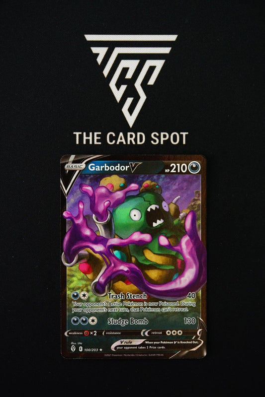 100/203 Garbodor V - Pokemon TCG - THE CARD SPOT PTY LTD.