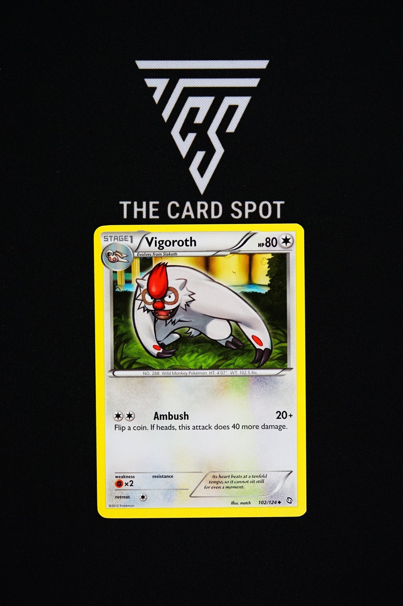 102/124 Vigoroth - Pokemon TCG - THE CARD SPOT PTY LTD.