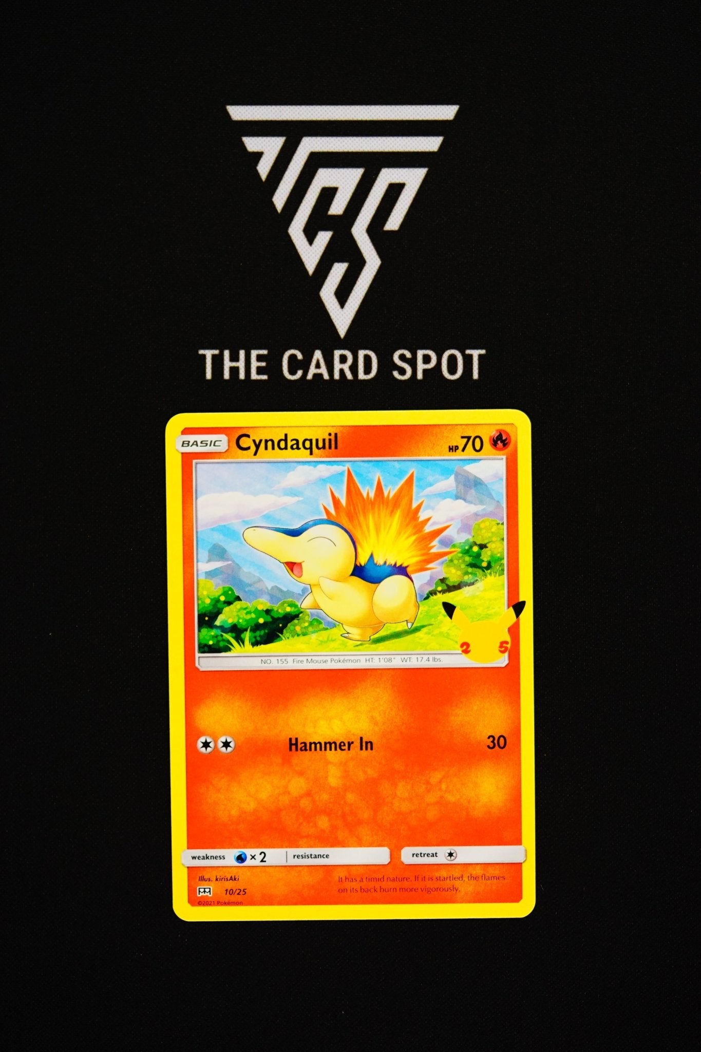 10/25 - Cyndaquil - Pokemon TCG - THE CARD SPOT PTY LTD.