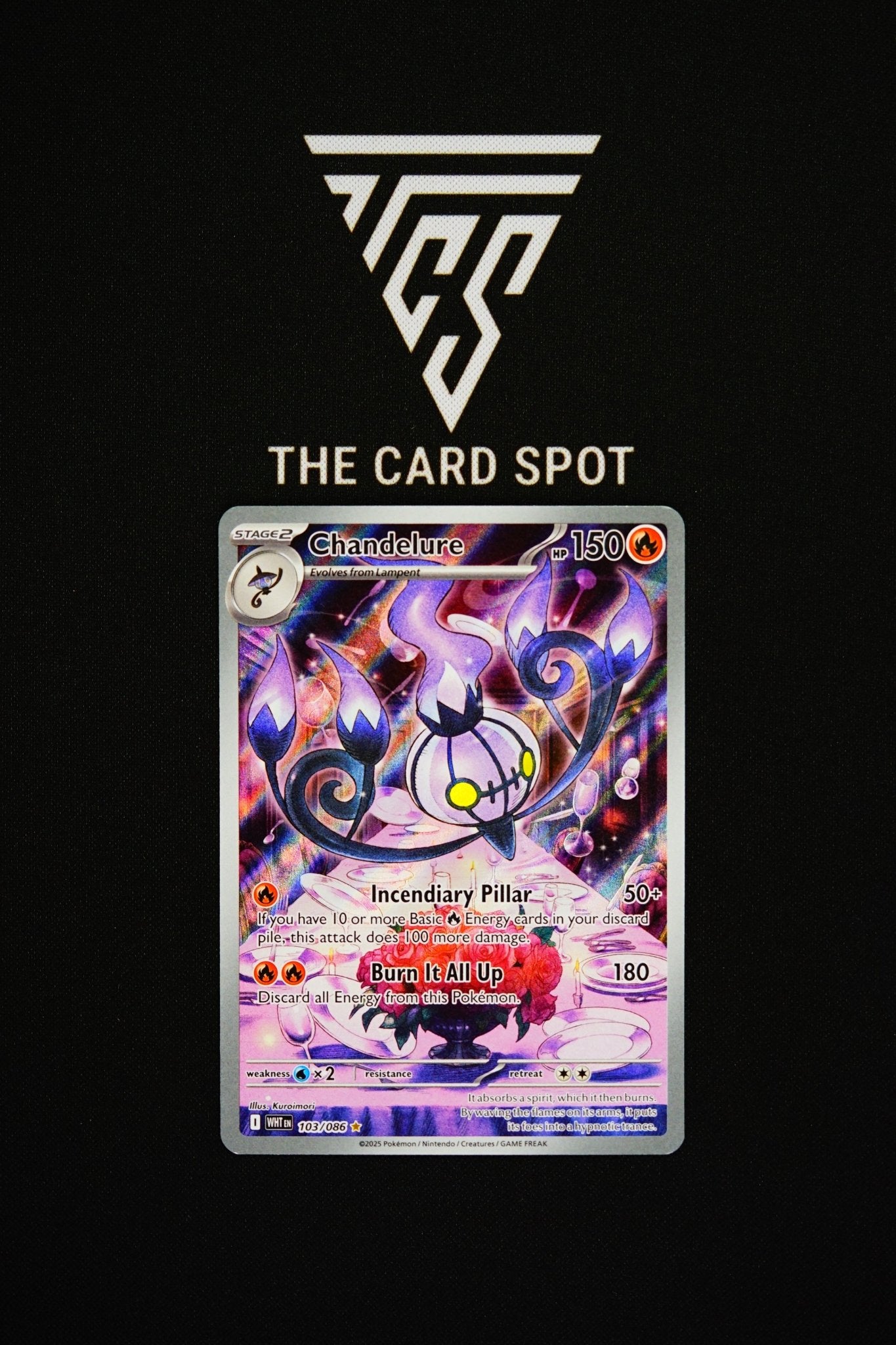 103/086 Chandelure - Pokemon TCG - THE CARD SPOT PTY LTD.
