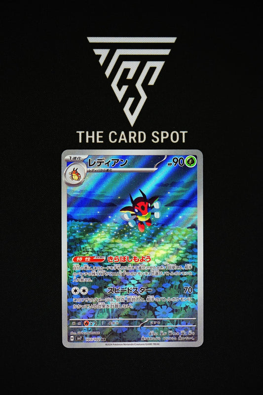 103/102 AR Ledian - sv7 Pokemon TCG - THE CARD SPOT PTY LTD.Pokemon Raw CardsPokémon