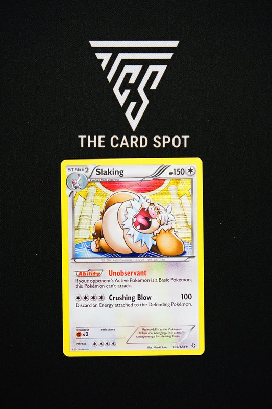 103/124 - Slaking Holo - Pokemon TCG - THE CARD SPOT PTY LTD.