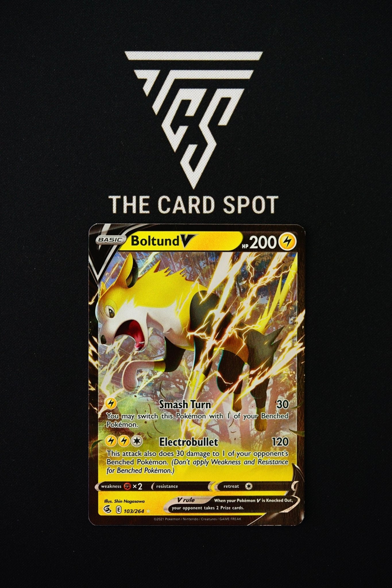 103/264 Boltund V - Pokemon TCG - THE CARD SPOT PTY LTD.Pokemon Raw CardsPokémon