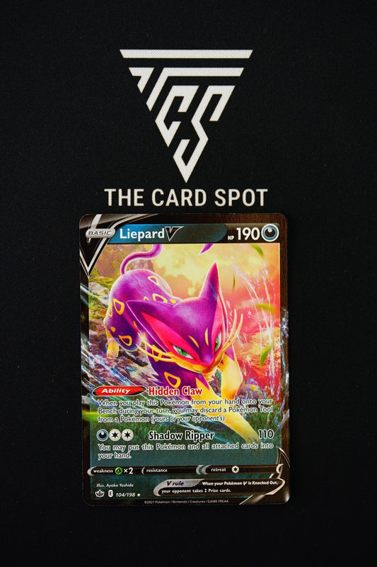 104/198 Liepard V - Pokemon TCG - THE CARD SPOT PTY LTD.Pokemon Raw CardsPokémon