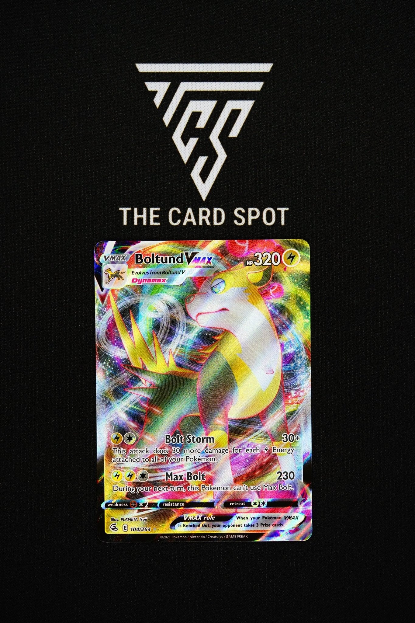 104/264 Boltund VMAX - Pokemon TCG - THE CARD SPOT PTY LTD.