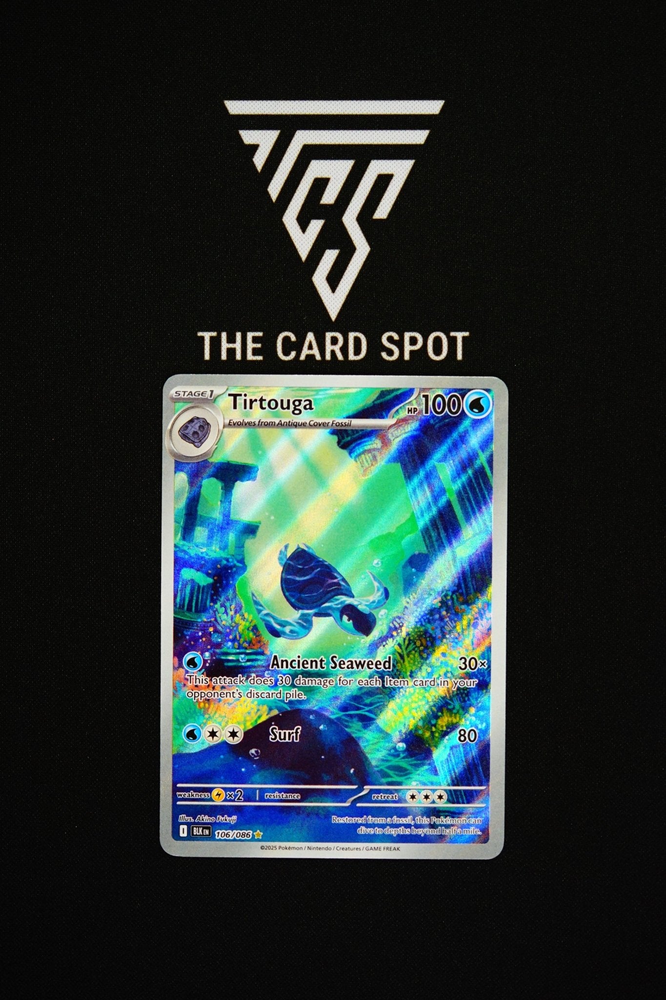 106/086 Tirtouga - Pokemon TCG - THE CARD SPOT PTY LTD.